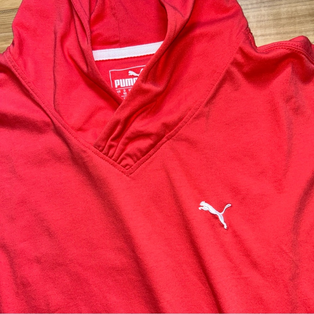 Puma lightweight cotton hoodie Women’s Large
